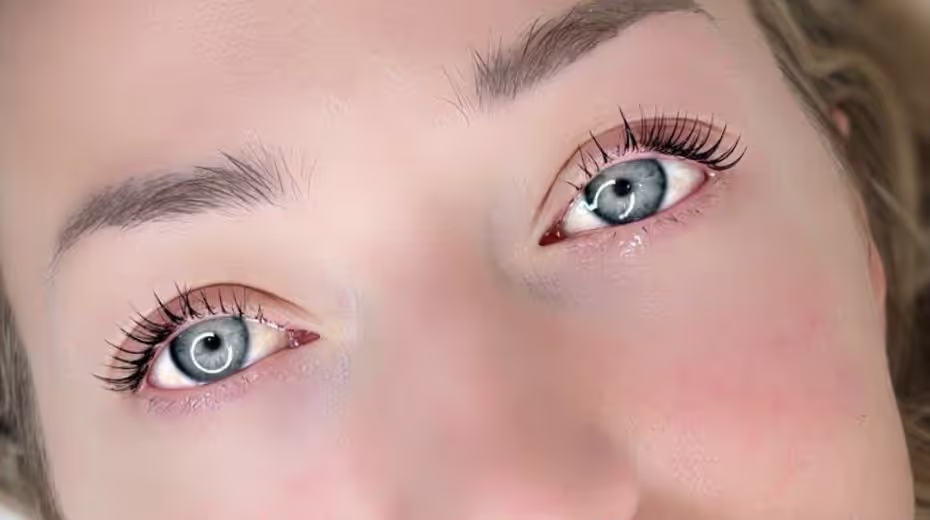 After lash lift